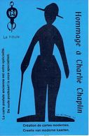 1978 J.P. ROSTENNE - Expert Cartophile - HOMMAGE A CHARLIE CHAPLIN - Création De Cartes Modernes - LA FIBULE - Bourses & Salons De Collections