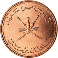 Monnaie, Oman, Qabus Bin Sa'id, 10 Baisa, 2008, British Royal Mint, FDC, Bronze - Oman