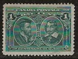 Canada 1908 N° Y&T :  86 Sans Gomme - Nuovi