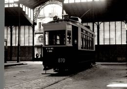 Photographie De La Locomotive 870 - Reproduction - Trains