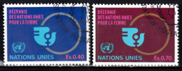 Nations Unies Genève  89 à 90 ° - Gebruikt