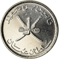 Monnaie, Oman, Qabus Bin Sa'id, 25 Baisa, 2008, British Royal Mint, SPL+, Nickel - Oman