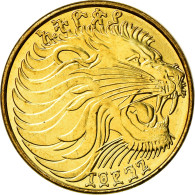 Monnaie, Éthiopie, 5 Cents, 2004, SPL, Brass Plated Steel, KM:44.3 - Ethiopie