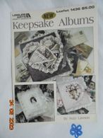 Leasure Arts Craft Leaflets 1436: Keepsake Albums By Suzy Lawson. 1992 - Ocios Creativos