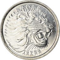 Monnaie, Éthiopie, Cent, 1977, British Royal Mint, SPL+, Aluminium, KM:43.1 - Ethiopie