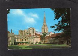 94647    Regno  Unito,  The  Cathedral And  Bishop"s  Palace,  Chichester,  VG  1976 - Chichester