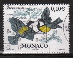 Monaco Single 10c Stamp From 2002 Set To Celebrate Flora And Fauna. - Usati