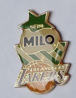 A188 Pin's USA BASKET LAKERS MILO NESTLE LOS ANGELES Achat Immédiat - Basketball