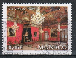 Monaco Single 46c Stamp From 2002 Set To Celebrate Royal Palace. - Usados