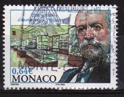 Monaco Single 64c Stamp From 2002 Set To Celebrate Anniversaries. - Gebruikt