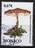Monaco Single 67c Stamp From 2002 Set To Celebrate 36th Monte Carlo Flower Show. - Used Stamps