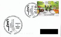 SPAIN. POSTMARK. MURCIA, SPANISH CAPITAL OF GASTRONOMY. 2020 - Other & Unclassified