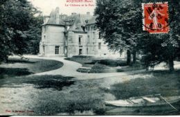 N°109 R -cpa Acquigny -la Château Et Le Parc- - Acquigny