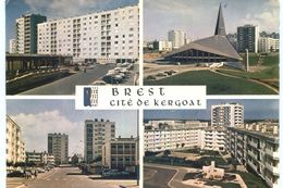 CARTE POSTALE : BREST - GRANDE VILLE MODERNE - LA CITE DE KERGOAT - PANHARD PL17 - Brest