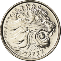 Monnaie, Éthiopie, 25 Cents, 2005, Royal Canadian Mint, SPL, Copper-Nickel - Ethiopië