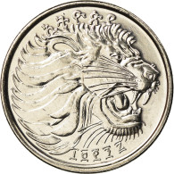 Monnaie, Éthiopie, 25 Cents, 2005, Royal Canadian Mint, SPL, Copper-Nickel - Ethiopie
