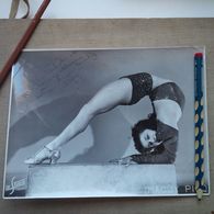 PHOTO DANSEUSE CONTORSIONNISTE MAGUY PICQ AVEC AUTOGRAPHE - Berufe