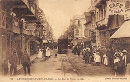 Le Touquet . Paris-Plage   62    Lot De 14 Cartes Dont:    Rues, Tramway,Hôtel,Casino     (voir Scan) - Le Touquet