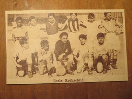 NICE (ALPES-MARITIMES): ÉQUIPE SCOLAIRE DE FOOTBALL- ÉCOLE DE ROTHSCHILD (PHOTO DE JOURNAL: 09/1932) - Côte D'Azur