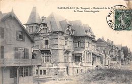 Le Touquet . Paris-Plage   62      Bd De La Mer Et Chalet St Augustin        (voir Scan) - Le Touquet