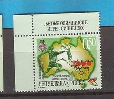 2000  174  SYDNEY  BOSNIEN HERZEGOWINA REPUBLIKA SRPSKA  OLYMPIADE   HANDBALL  MNH  INTERESSANT - Summer 2000: Sydney