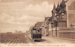 Le Touquet . Paris-Plage   62       Tramway  Bd De La Mer      .     (voir Scan) - Le Touquet