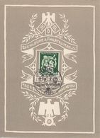 DR Sonderblatt Tag Der Briefmarke 1941 EF Minr.762 SST Wien 12.1.41 - Brieven En Documenten