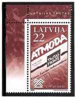 Latvia 2008 . Tautas Fronte -20. 1v: 22.   Michel # 742 - Latvia