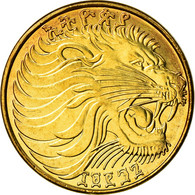 Monnaie, Éthiopie, 5 Cents, 2004, SPL+, Brass Plated Steel, KM:44.3 - Ethiopie