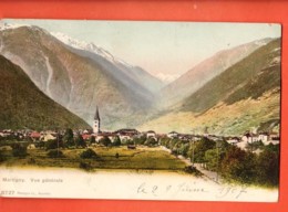 ZAO-10 Martigny Vue Générale , Circulé 1907 - Martigny