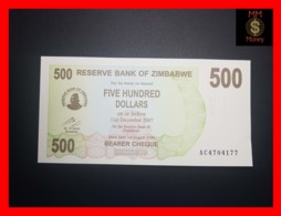 ZIMBABWE 500 $ 1.8.2006  P. 43  UNC - Simbabwe