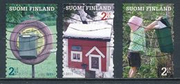 °°° FINLAND - Y&T N°2048/50 - 2011 °°° - Gebruikt