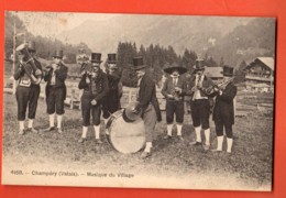 ZAO-19  Champéry Fanfare De Champéry Musique Du Village Cachet Champéry 1906  No 4158 - Champéry