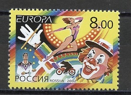 Russie - Russia - Russland 2002 Y&T N°6632 - Michel N°987 *** - 8r EUROPA - Unused Stamps