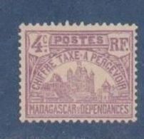 MADAGASCAR           N°  YVERT     TAXE 9   NEUF AVEC CHARNIERES      ( CHARN  03/ 35 ) - Timbres-taxe