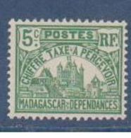 MADAGASCAR           N°  YVERT     TAXE 10   NEUF AVEC CHARNIERES      ( CHARN  03/ 35 ) - Portomarken