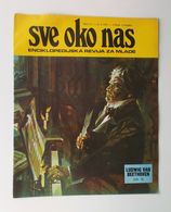 Ludwig Van Beethoven Front Cover & Article Sve Oko Nas Magazine Yugoslavia 1970 - Posters