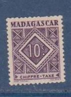 MADAGASCAR           N°  YVERT     TAXE  31    NEUF AVEC CHARNIERES      ( CHARN  03/ 36 ) - Timbres-taxe