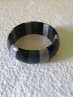 Vintage Tricolor  Plastic  Bracelet - Bracciali