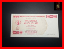 ZIMBABWE 500.000.000 500000000  $ 2.5.2008  P. 60  UNC - Simbabwe