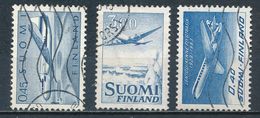 °°° FINLAND - Y&T  N°8/9/11 PA - 1963 °°° - Used Stamps