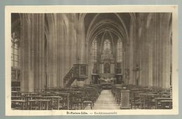 ***  ST. PIETERS LILLE ***  -  Kerkbinnenzicht - Lille