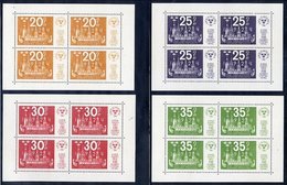 SWEDEN 1974 STOCKHOLMIA '74 Set Of 4 Blocks MNH / **.  Michel Blocks 2-5 - Blocks & Sheetlets