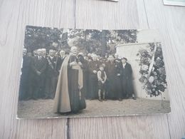 Carte Photo Inauguration De Monument Aux Morts Religieux Personnalités - A Identifier