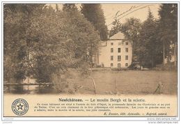 NEUFCHATEAU ..-- MOULIN BERGH Et SCIERIE . 1912 Vers BASTOGNE ( Melle Augustine PONCIN , Pensionnat ) . Voir Verso . - Neufchâteau