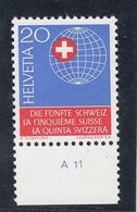 Suisse - Année 1966 - N°YT 774 - Cinquantenaire De L'organisation Des Suisses à L'étranger - Unused Stamps