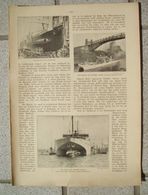 A102 074 Unterseeboote Vulkan Werft Bremen Artikel Mit 10 Bildern Von 1911 !! - Boats