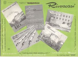 Catalogue RIVAROSSI 1960 Brochure HO FIAT 500 E FIAT 600 Teleguida - En Italien - Non Classificati