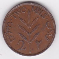 PALESTINE . 2 MILS 1941 .BRONZE - Israele