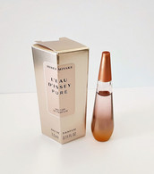 Miniatures De Parfum  L'EAU D'ISSEY PURE De ISSEY MIYAKE   NECTAR De PARFUM  3.5 Ml  + Boite - Miniatures Femmes (avec Boite)